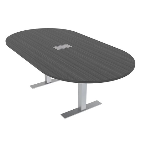 Skutchi Designs 45.25 in W, 71.5 in L, 29 in H, Engineered Wood Top, Grey HAR-RAC-46X72-T-ELEC-ASIANNIGHT